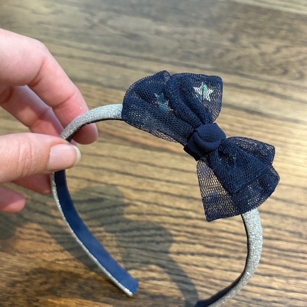 Crewcuts tulle bow headband